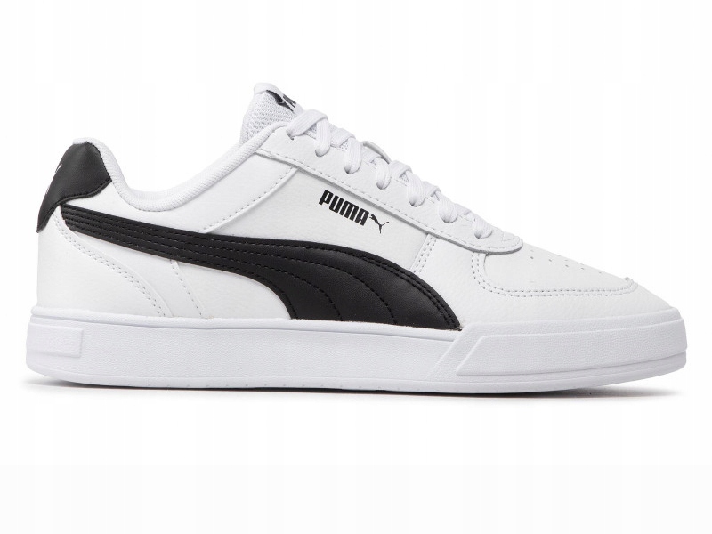 Pánské boty Puma Caven 380810-02 bílé tenisky klasik bílo-černé 44,5