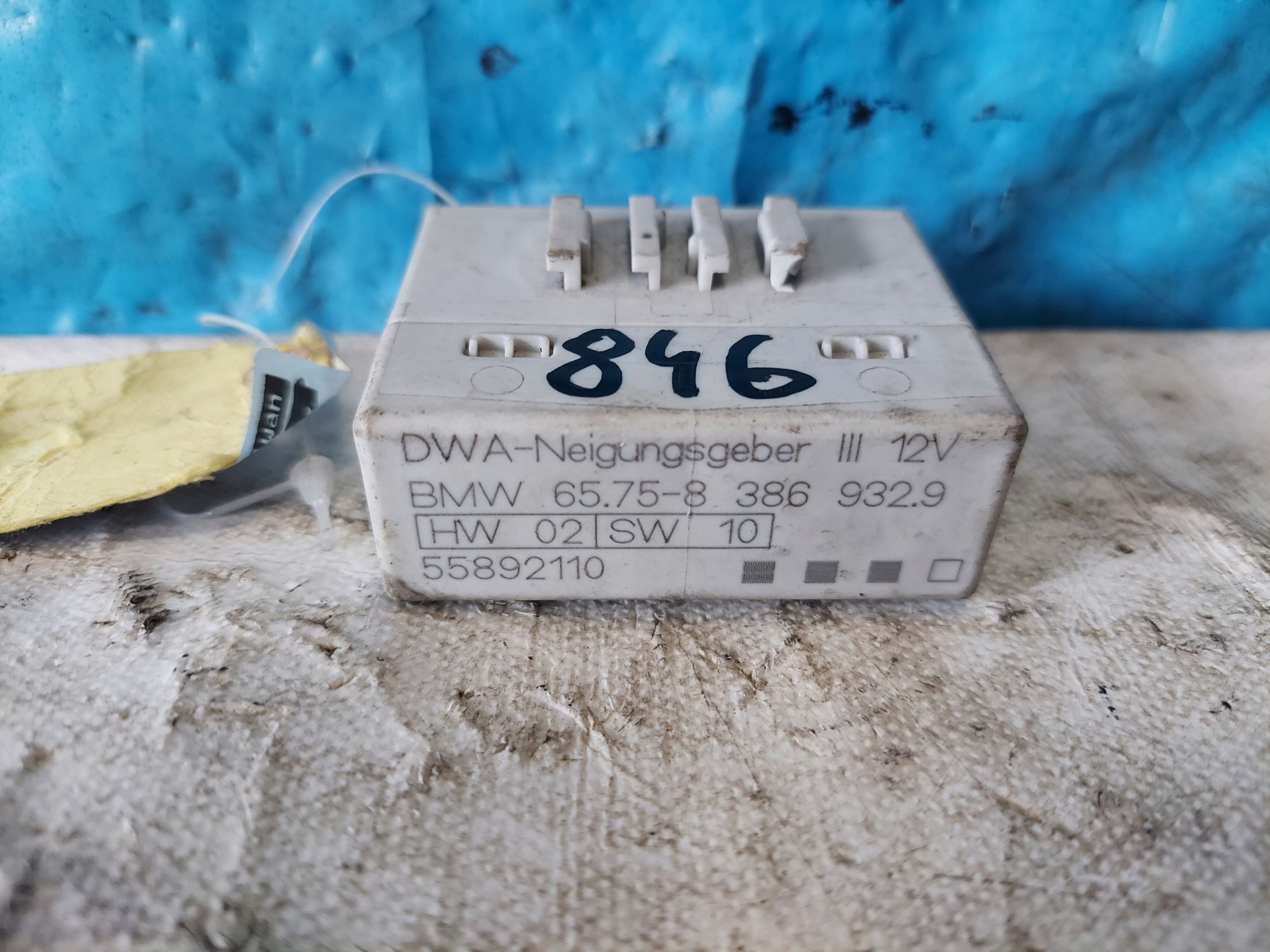 BMW 5 E39 65758386 module ALARMU