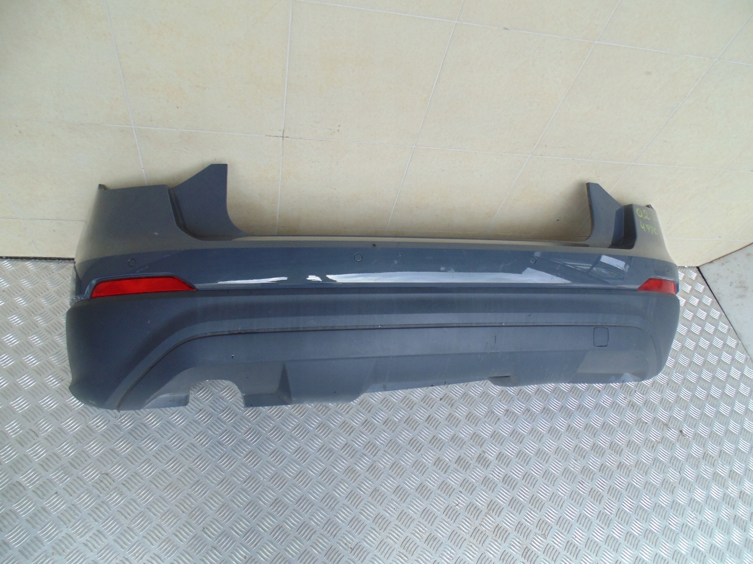 BUMPER REAR COMPLETE AUDI Q2 81A 4 PDC 2017 ROK