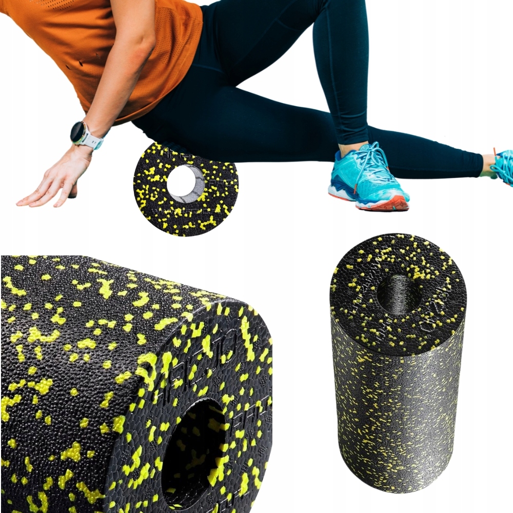 Roller Wałek Do Masażu Ćwiczeń Pro+ Epp 45cm żółty