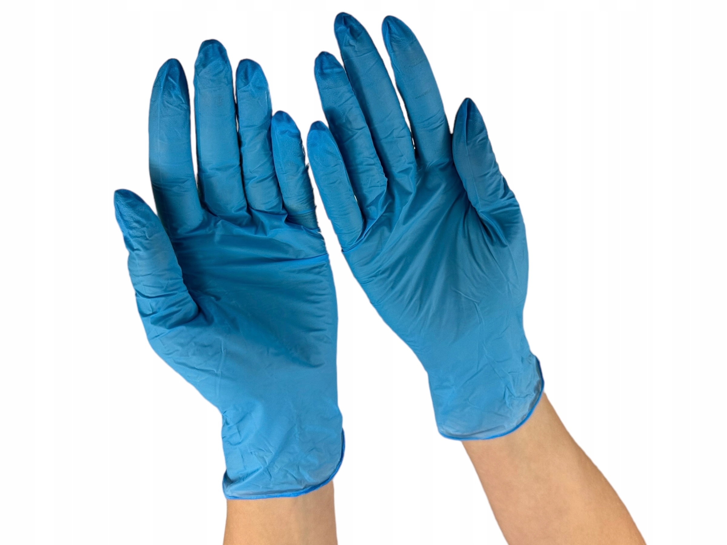 Rękawiczki NIEBIESKIE nitrylowe rozmiar S 100 SZTUK na cele medyczne PLAST EAN (GTIN) 5906615102298