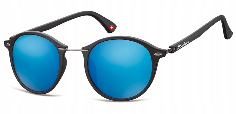 

Okrągłe Okulary Lenonki Lustrzane Przeciwsłoneczne