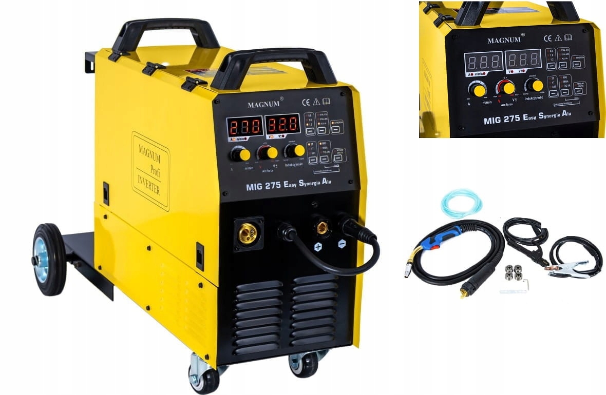 Spawarka Magnum Mig 275 Easy Alu Puls 280A/60% 400V