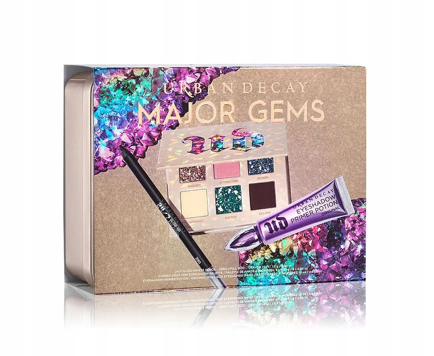 Major gems zestaw baza cienie +liner