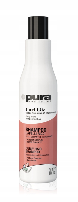 PURA CURL LIFE šampón vlasy kučeravé kučery 200 ml