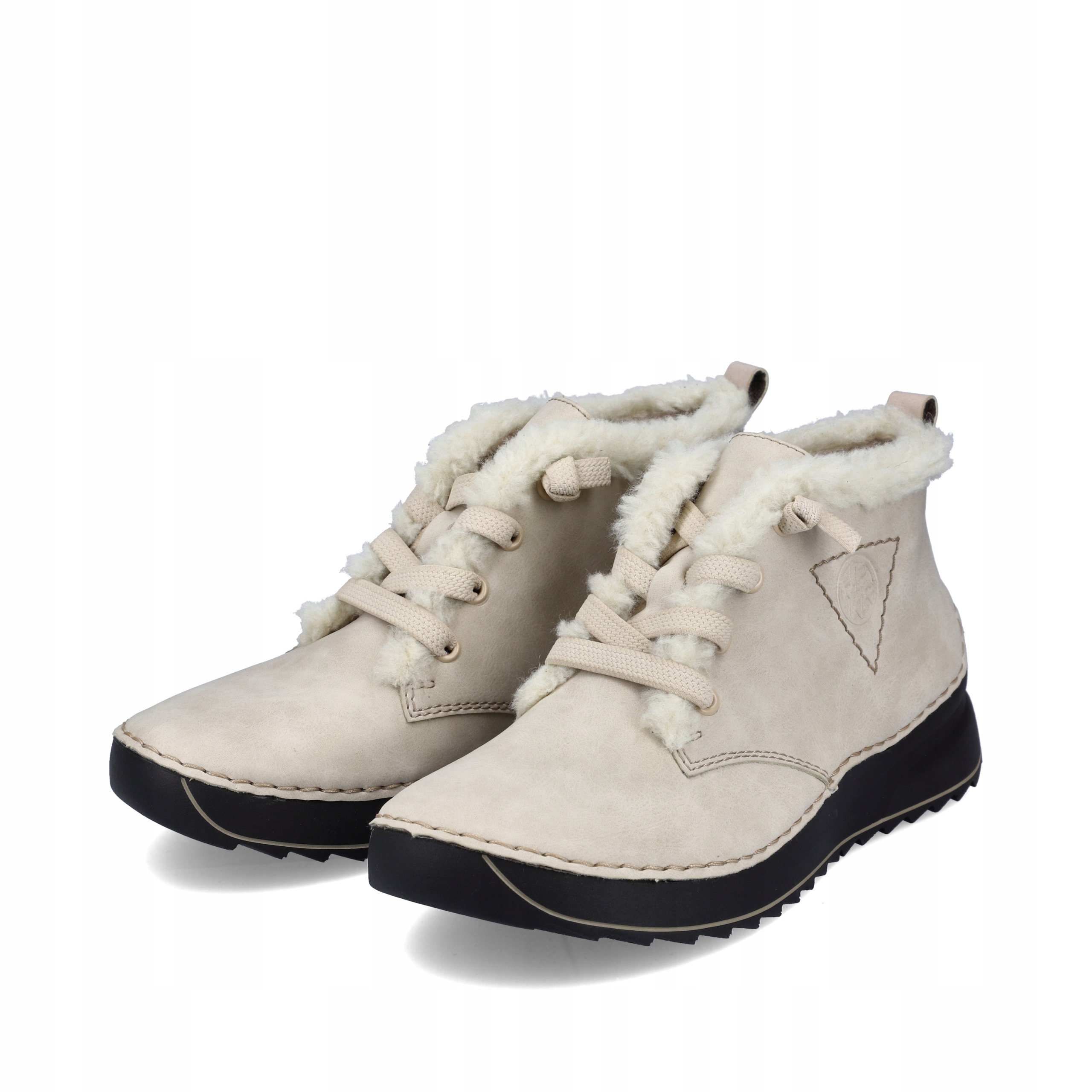 

Rieker beżowe buty, botki, trzewiki damskie 51557