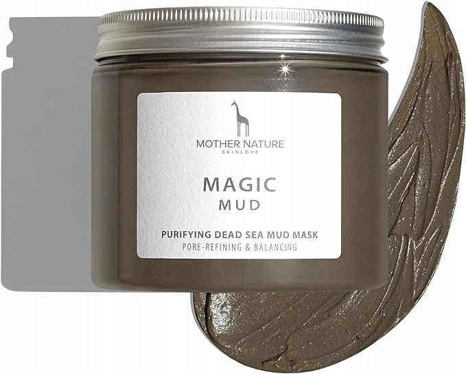 Čistící maska Bílého Jílu Mrtvého moře s avokádovým olejem z měsíčku