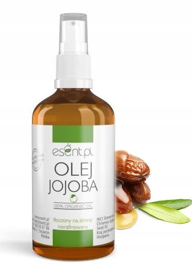 OLEJ JOJOBA TŁOCZONY na ZIMNO, NIERAFINOWANY 50ml Naturalny