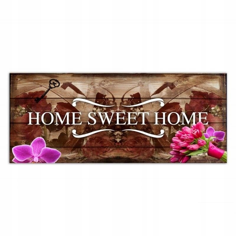 Obraz na plátně Panorama Home sweet home 50x20