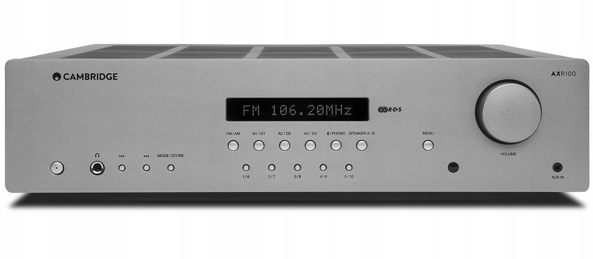Cambridge Audio AXR100 Amplituner Stereo+ Streamer Komunikacja Bluetooth