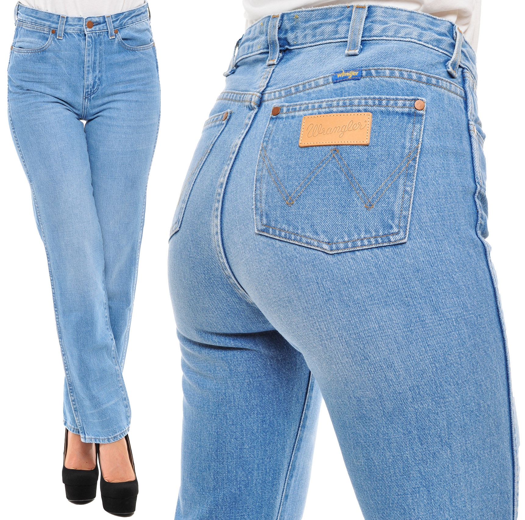 

Wrangler spodnie jeans Retro Boyfriend W29 L30