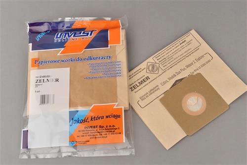 Zestaw Worków Odkurzacza Zelmer 400 Bez Filtr