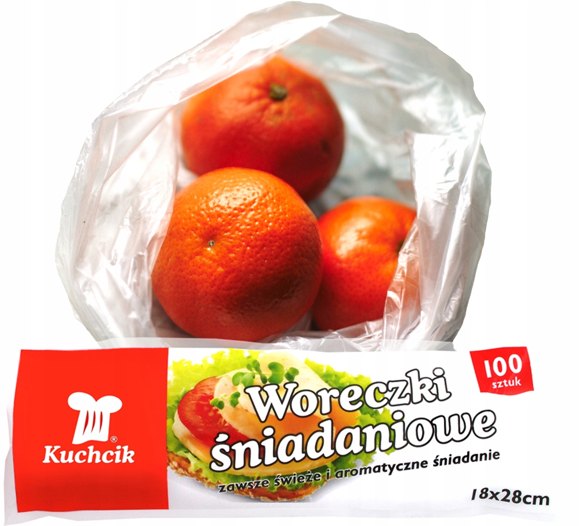 

Woreczki śniadaniowe Mocne torebki 18x28cm 100 szt