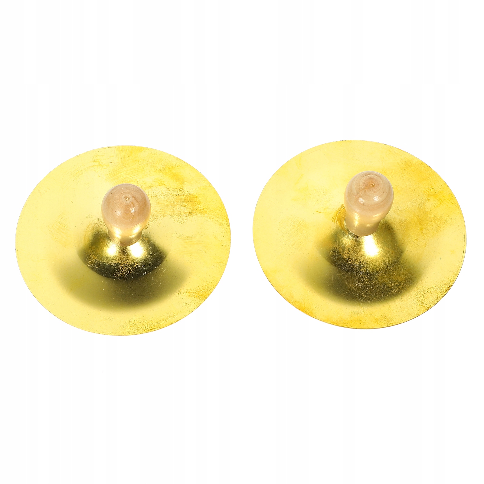 MAŁE TALERZE 10CM MIEDZIANE PERKUSYJNE 2 SZT