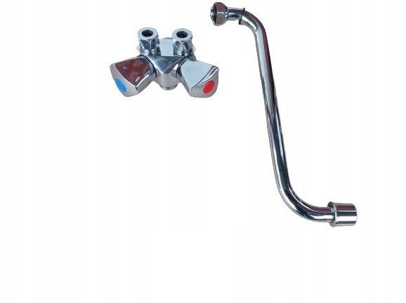 BIAWAR ELEKTROMET Bateria umywalkowa trójdrożna Marka Elektromet