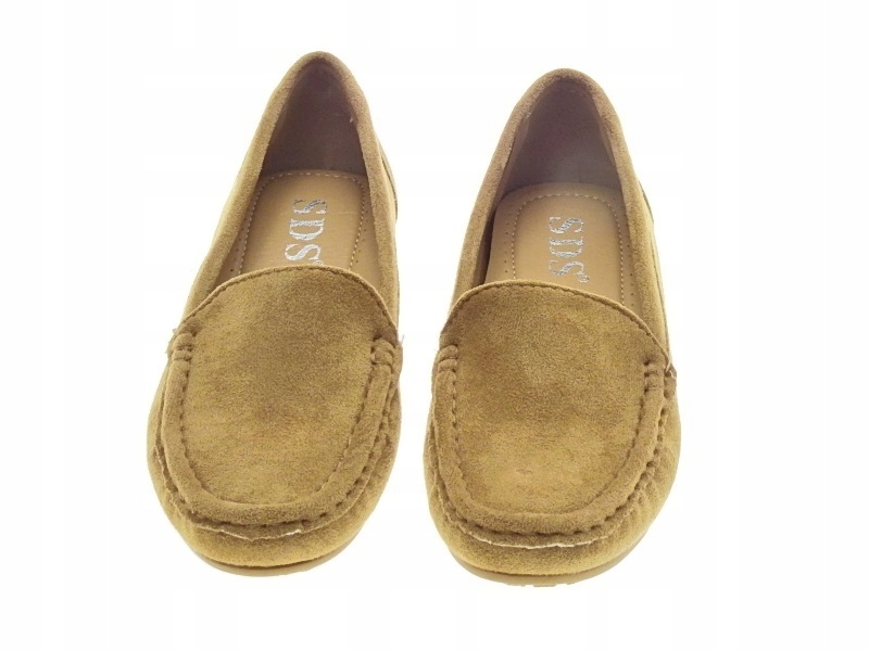 DAMSKIE ZAMSZOWE MOKASYNY Olive r.40 Rozmiar 40