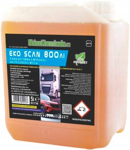 Alkaliczna Piana Myjąca Eko Scan 800 Pro 5L Silna
