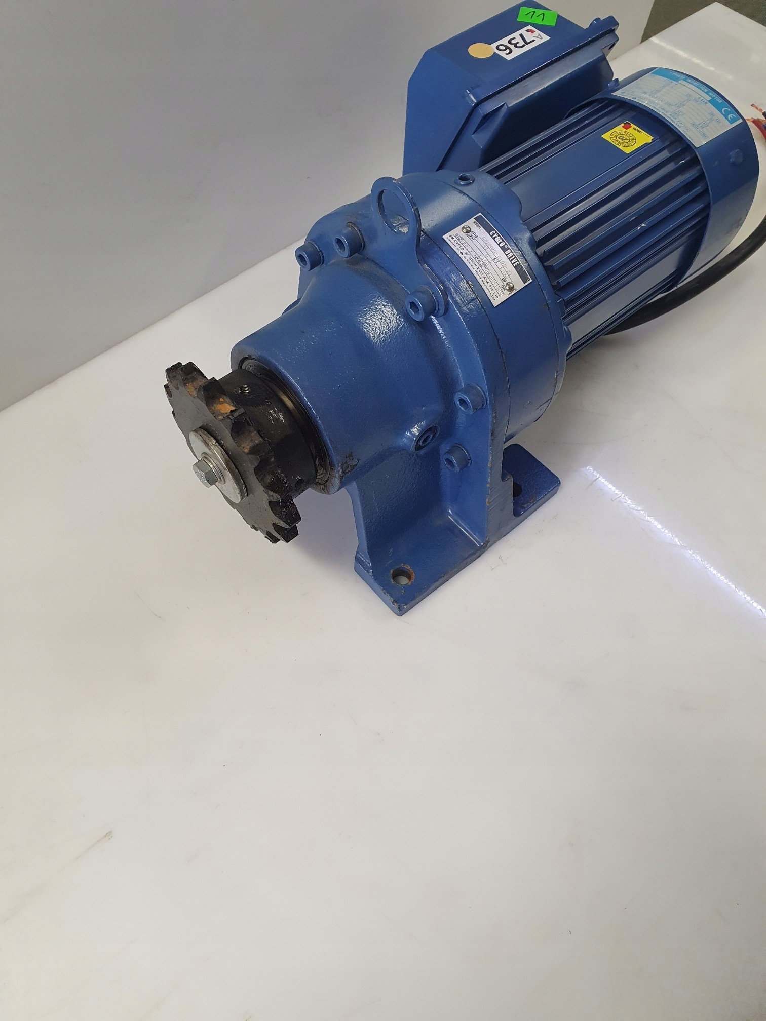 Silnik Sumitomo F71M/4 0,4kw przekł. 87 :1 NrA736 Marka Sumitomo