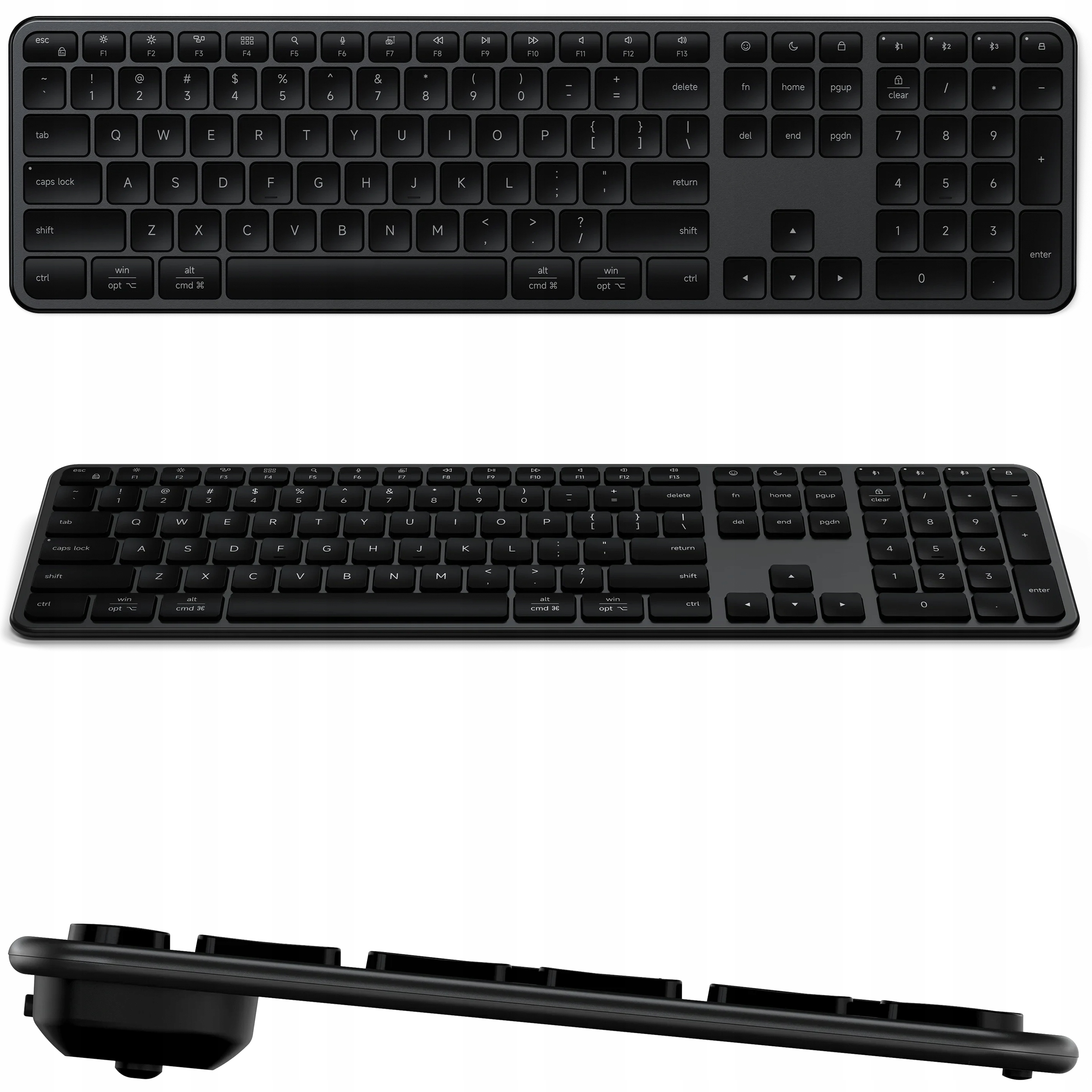 Satechi Slim EX3 – Bezdrátová klávesnice s klávesnicí pro Mac Windows