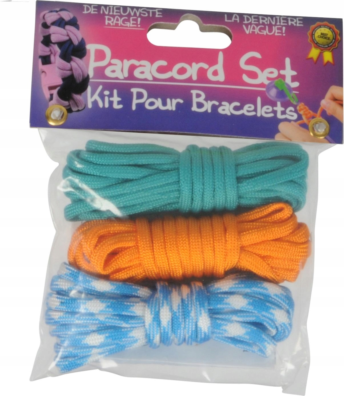

Sznurówki linka Paracord x3 do wyplatania
