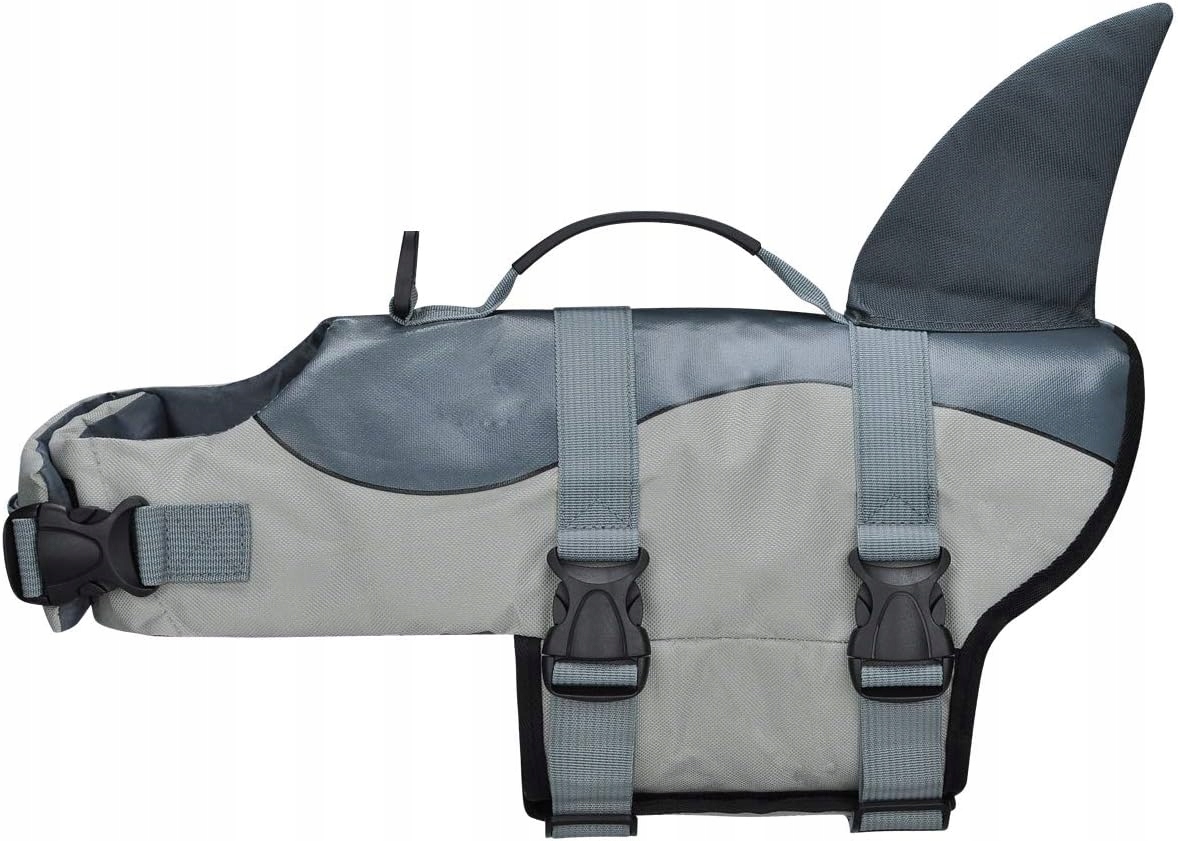 Levně Plavecká Vesta Pro Psa Ve Tvaru Žraloka Velikost Xs