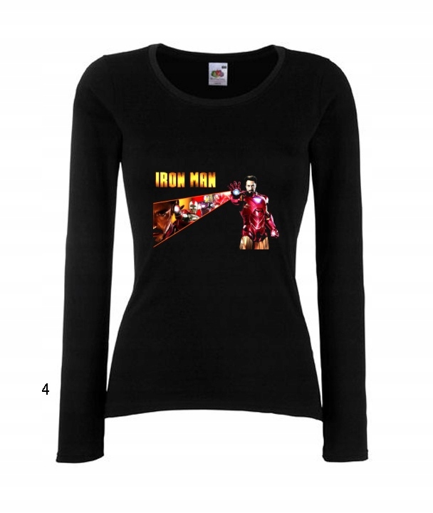 

Bluzka Damska Wzory Iron Man Stark