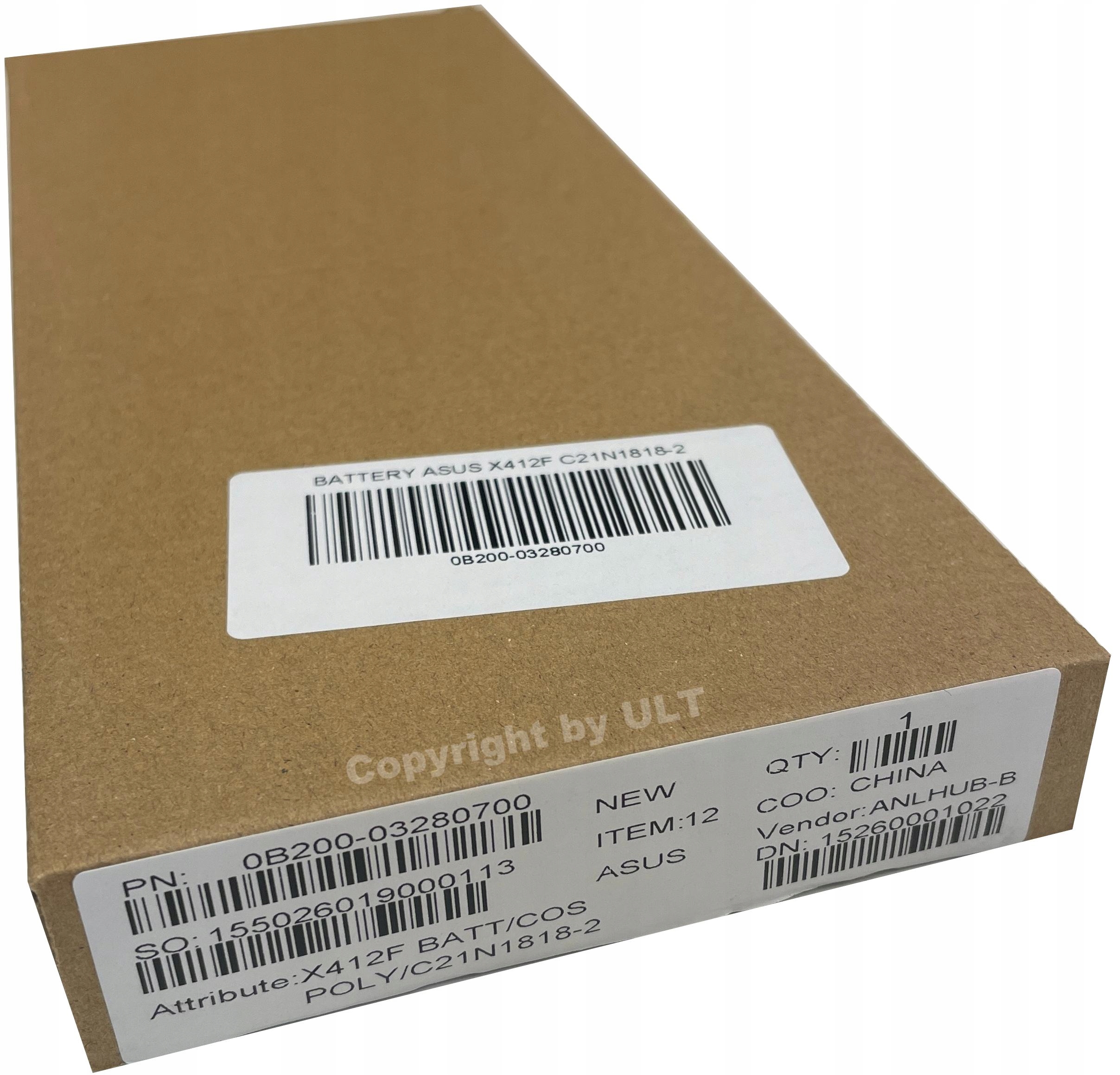 Nowa bateria akumulator Oryginał 100% C21N1818 Asus 37Wh 7,7V 4730mAh