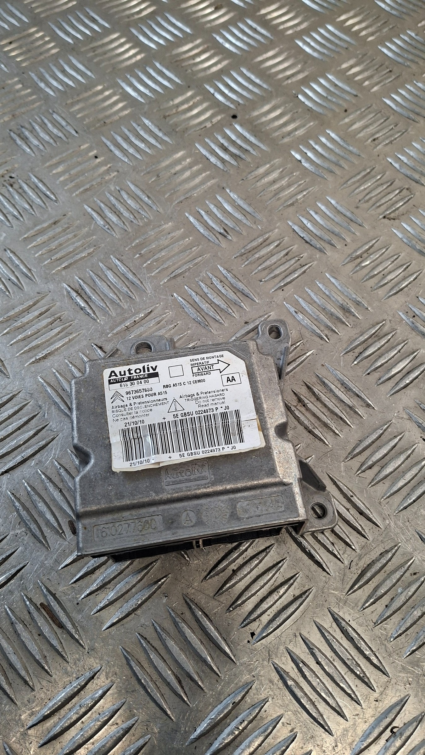 modul Bedienteil AIRBAG CITROEN DS3