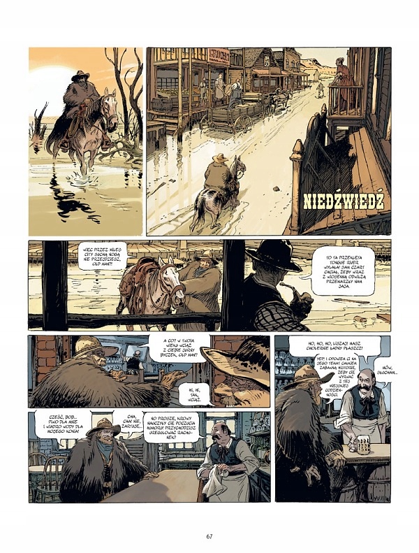 GO WEST YOUNG MAN western Dziki Zachód NOWY folia Wydawnictwo Lost in Time