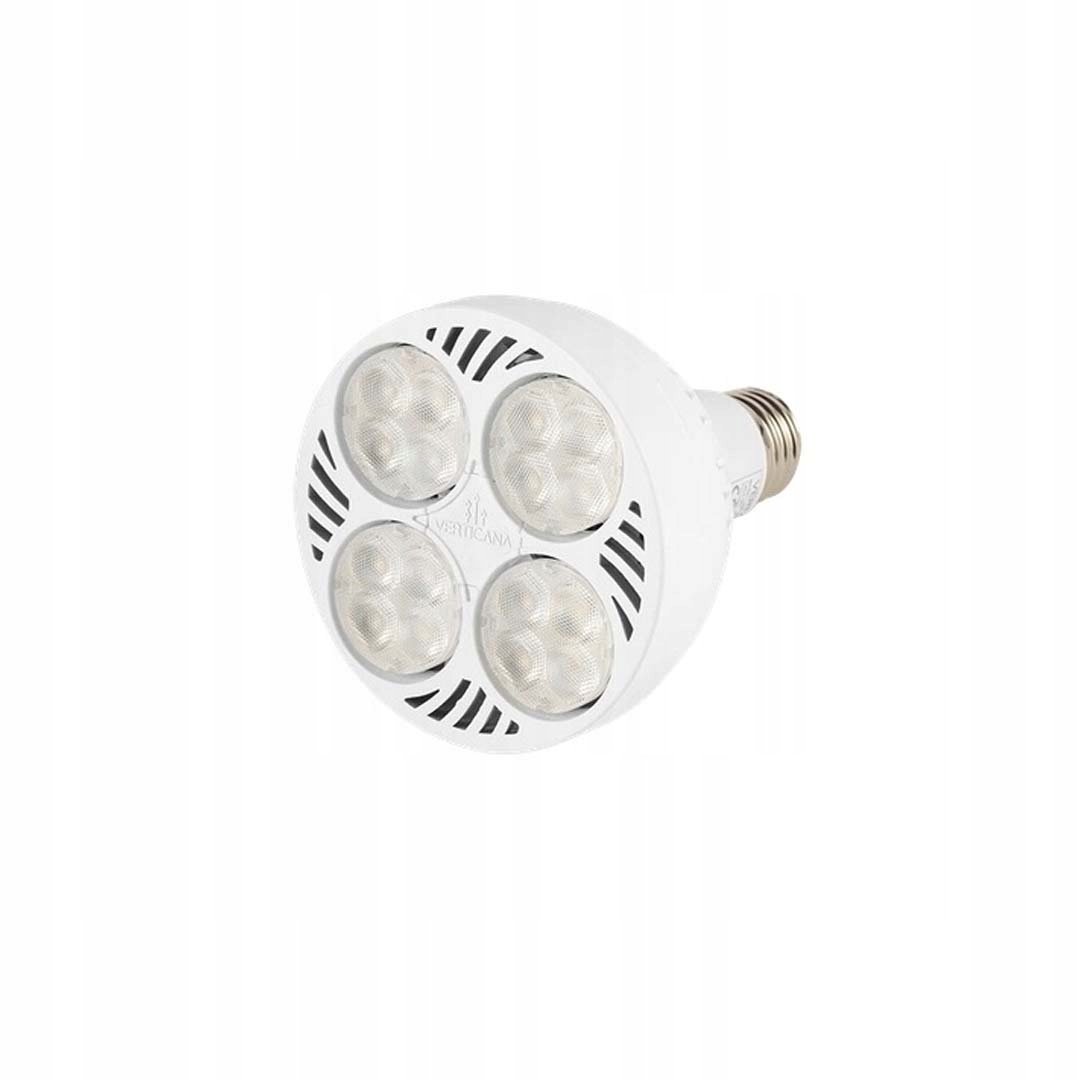 Verticana Žiarovka 35W Presvetlenie rastlín Biela Šošovka 15° Grow Light