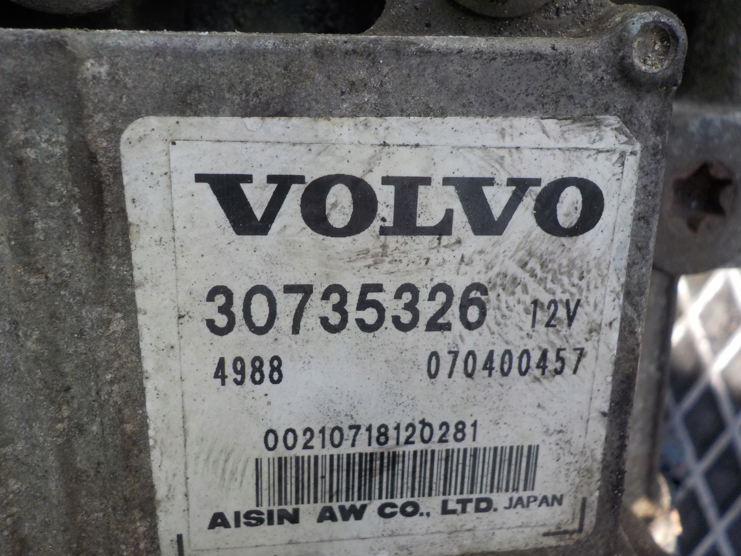 VOLVO V70 e 2.4 d5 CAMBIO TF80-SC 30751345