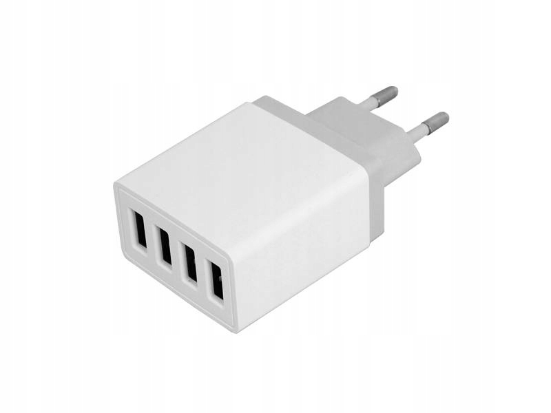 

Ładowarka Sieciowa 4XUSB 3.4A Biała LXG273