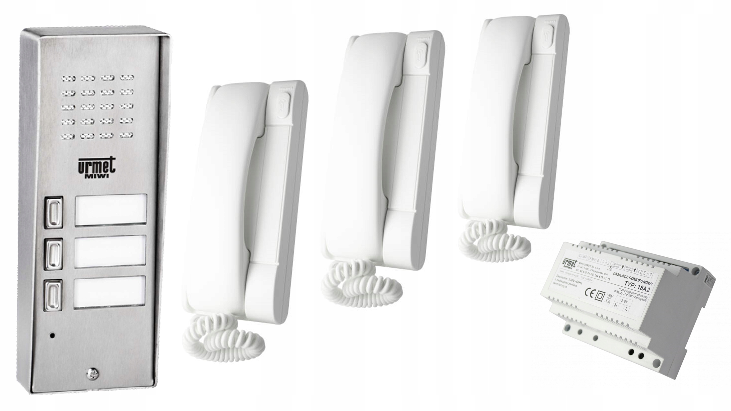 Zestaw Domofonowy Domofon Miwi Urmet 5025/323