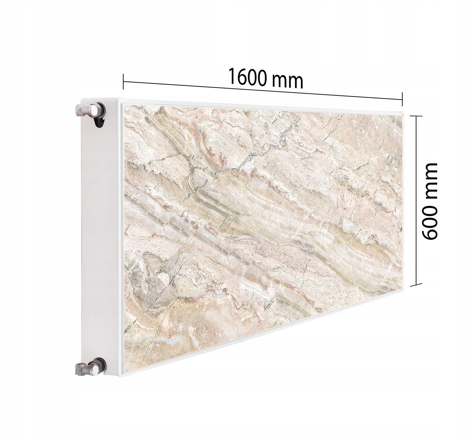 Magnetická Krytka Na Radiátor 160x60 Marmur Mata Magnet