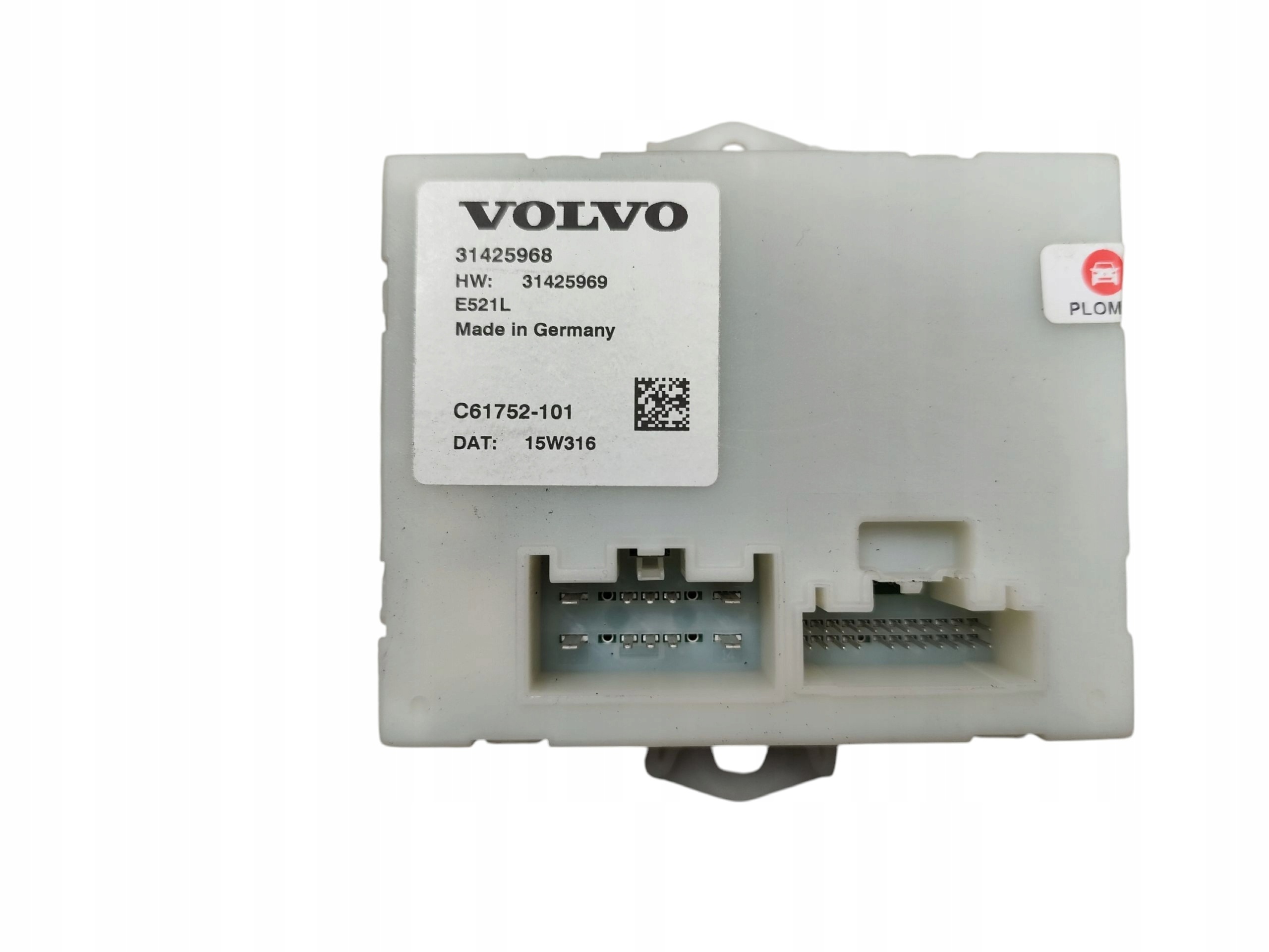 module bonnet electrical VOLVO XC60 and LIFT (2013-2017) 31425968