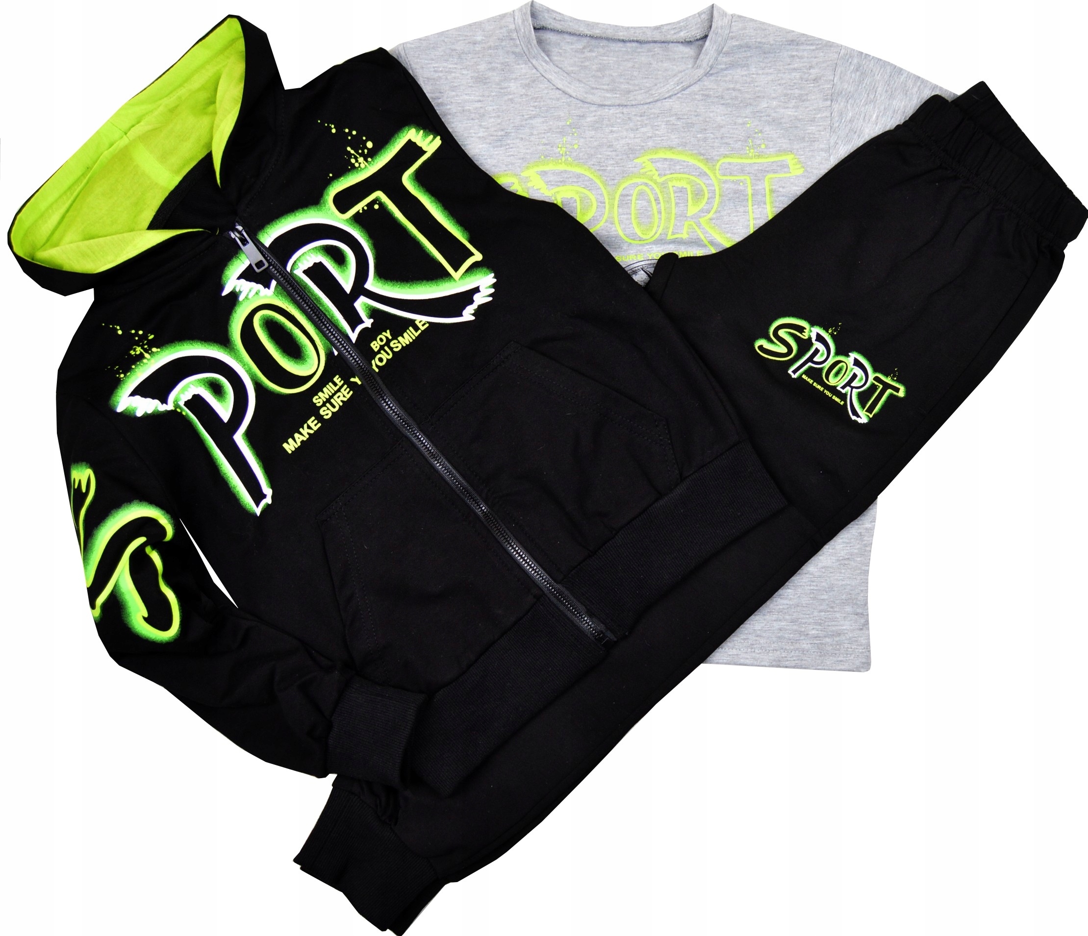 

Cuore Sportivo Bluza+Bluzka+Spodnie Dres 134/140cm