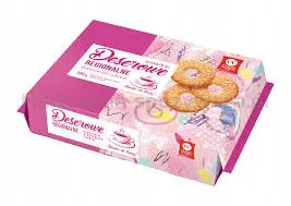 Levně Cukry Nyskie Sušenky Regionální dezertní, zdobené cukrem, 500 g