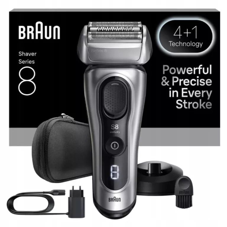 Braun Golarka Series 8 8617S Etui Baza Na Sucho I Mokro