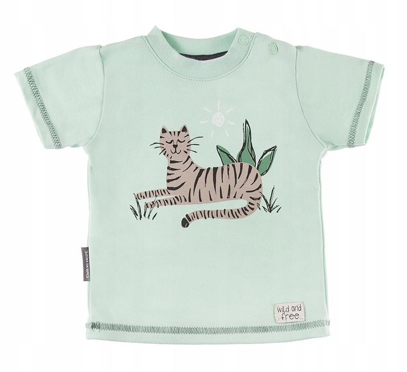 

Eevi Koszulka T-shirt bawełniany Tiger 86 cm