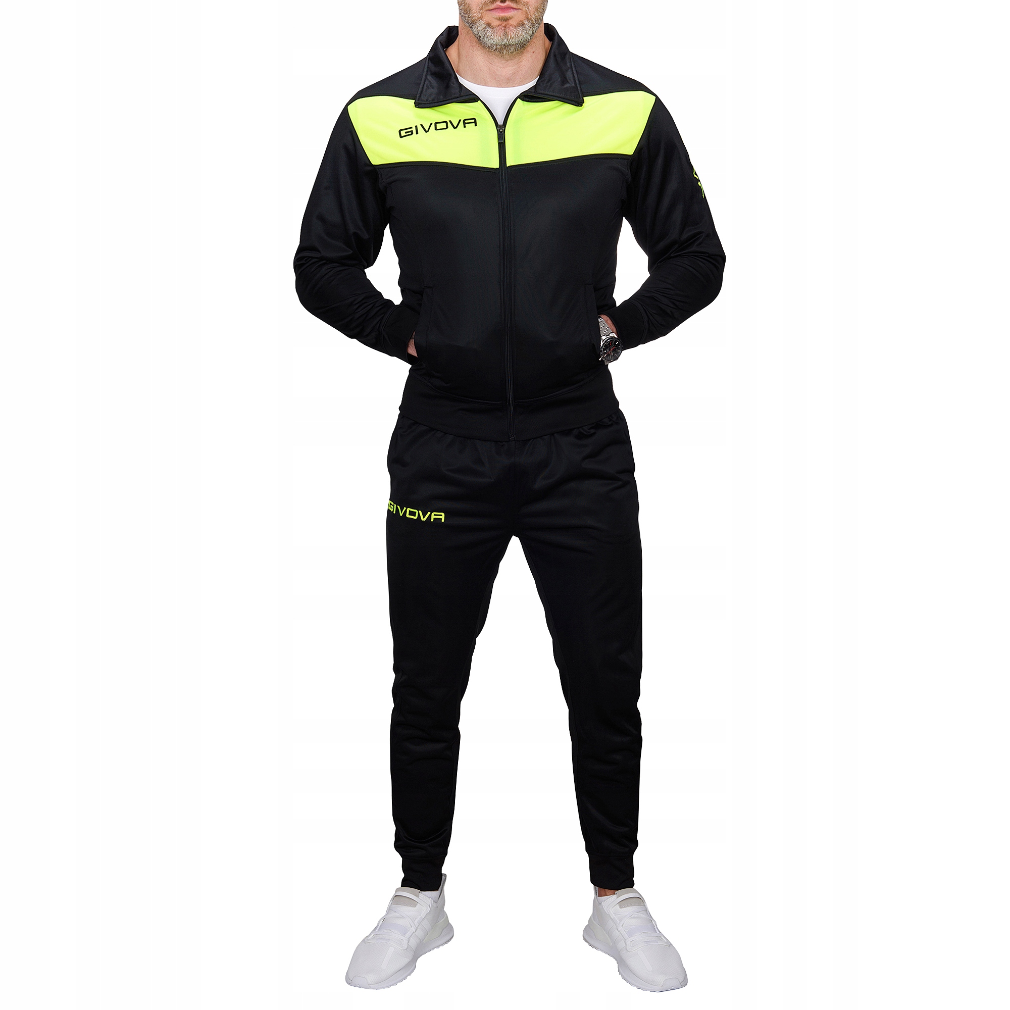 TR018-8 r. XXL GIVOVA VISA MĘSKI KOMPLET DRESOWY Rozmiar XXL