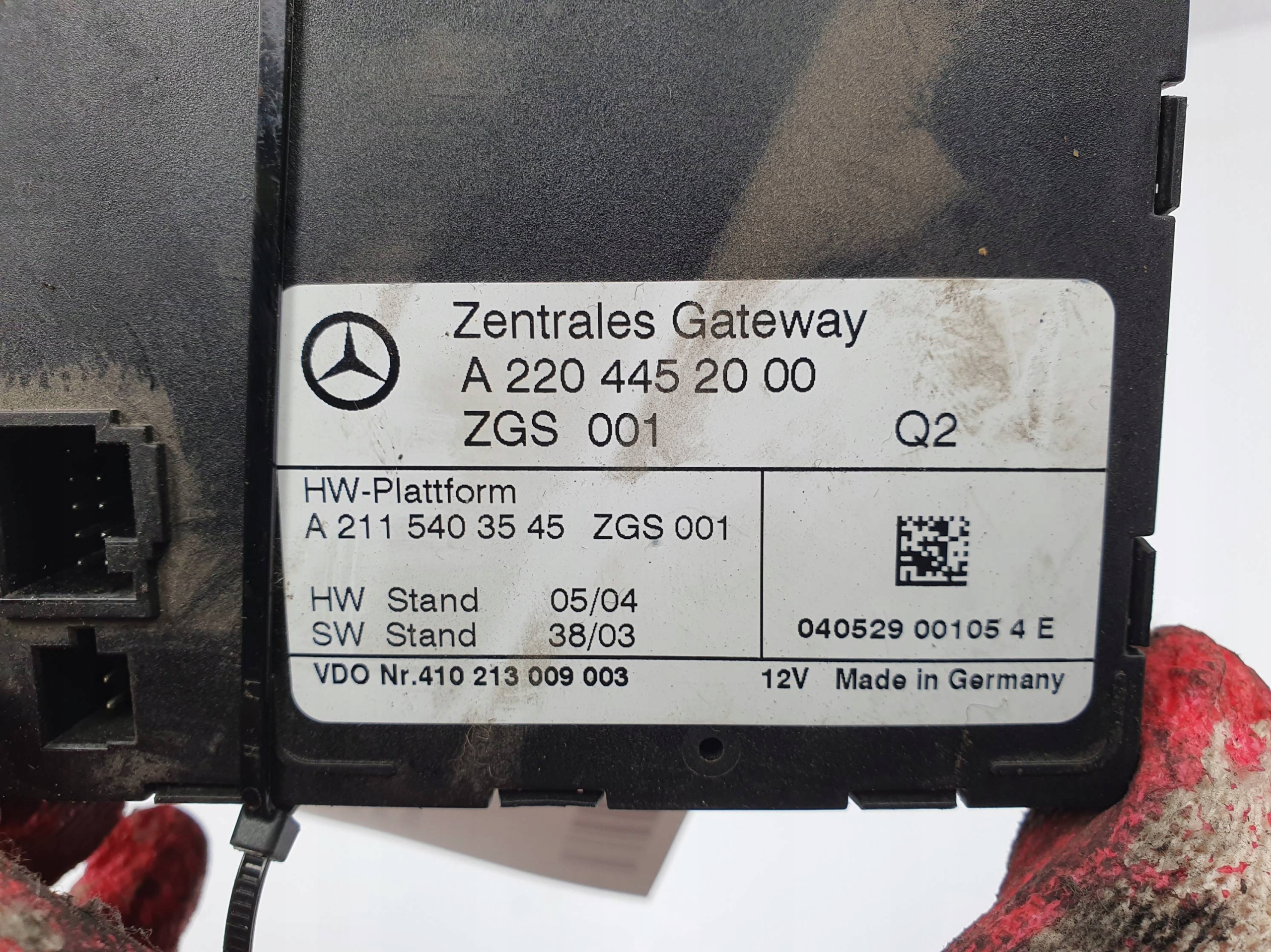 module GATEWAY A2204452000 MERCEDES W220