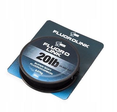Nash Fluorolink 20lb 0.45mm 20m fluorocarbon
