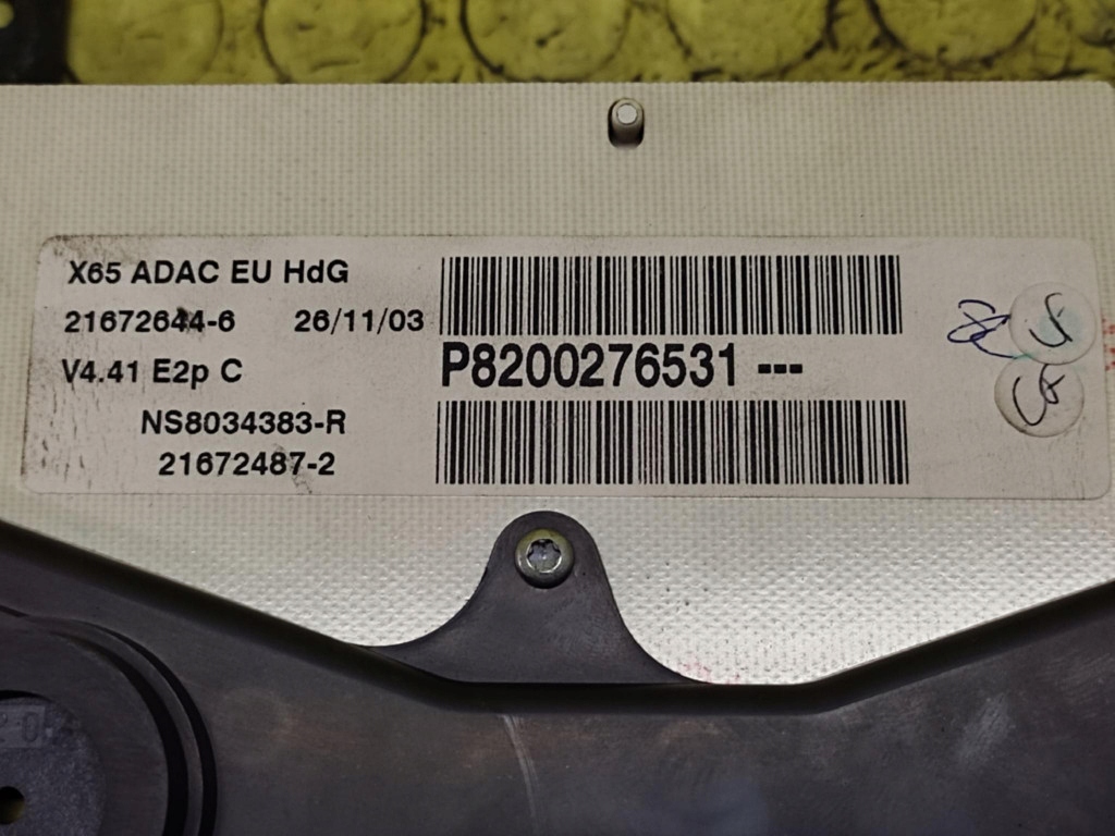 RENAULT CLIO II 1.2 dials P8200276531