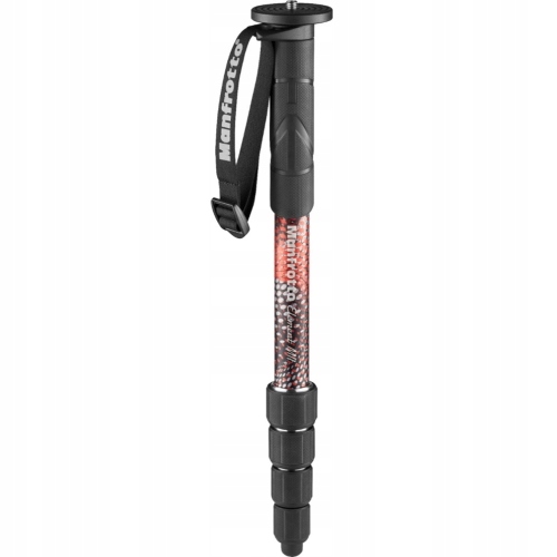 Manfrotto MMELMIIA5RD monopod Alu 5-sekcyjny, seria Element II