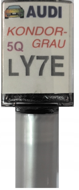 Zaprawka do rys 10ml AUDI VW SEAT Y7E LY7E 5Q KONDORGRAU