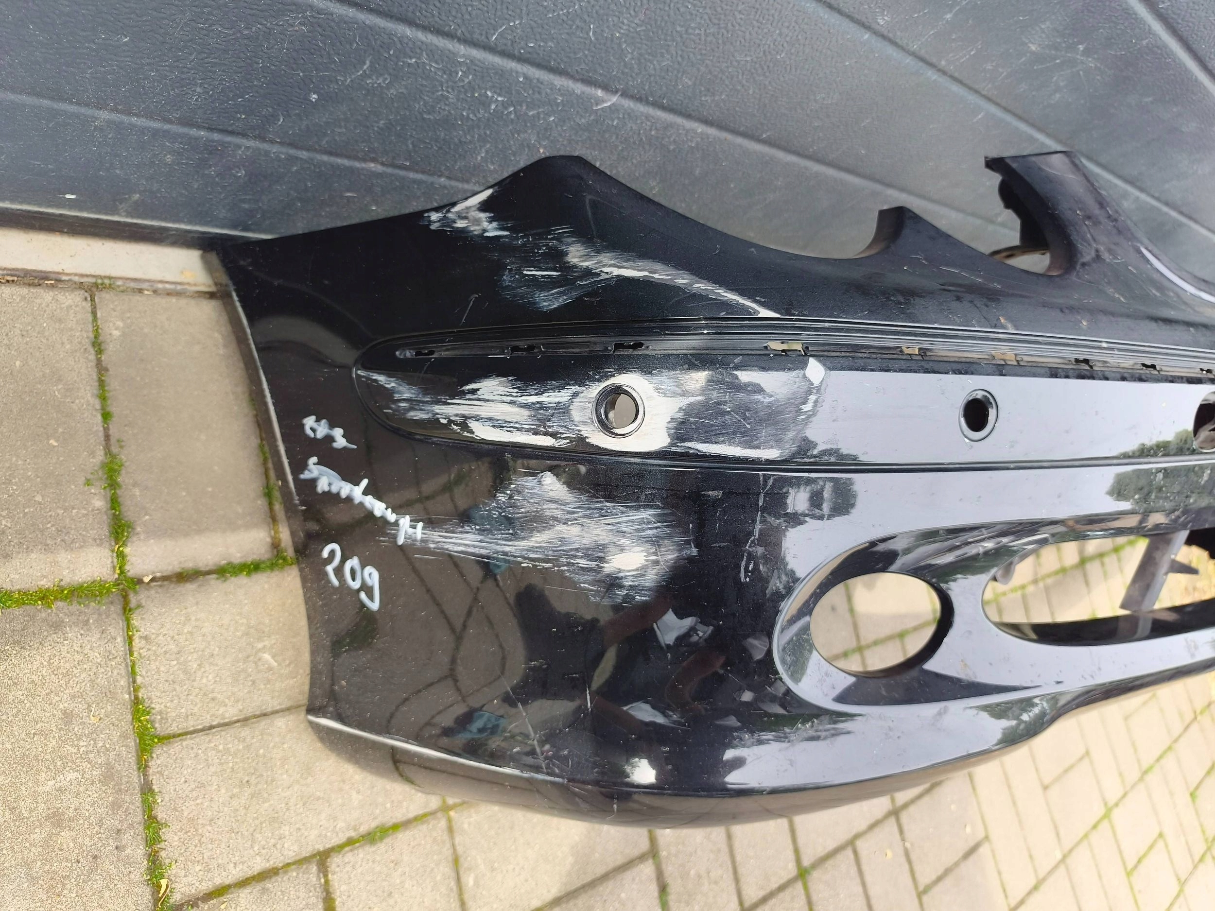 Mercedes Clk W209 02- bumper front front