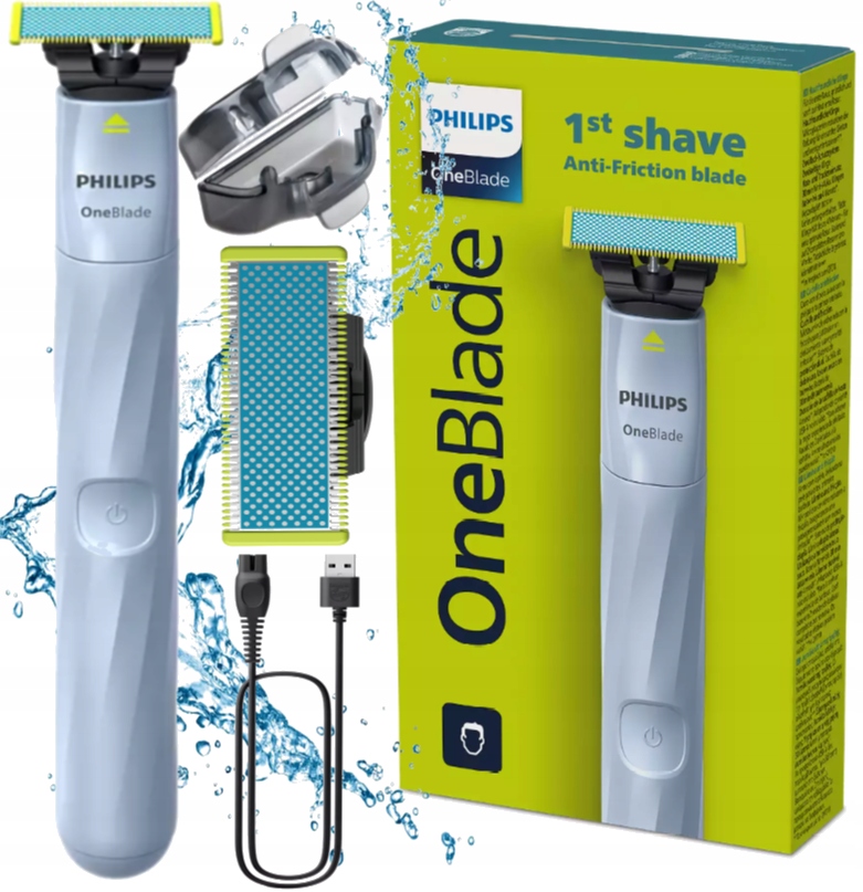 Golarka Philips Oneblade First Shave Do Ciała QP1324/20 Maszynka Do Golenia