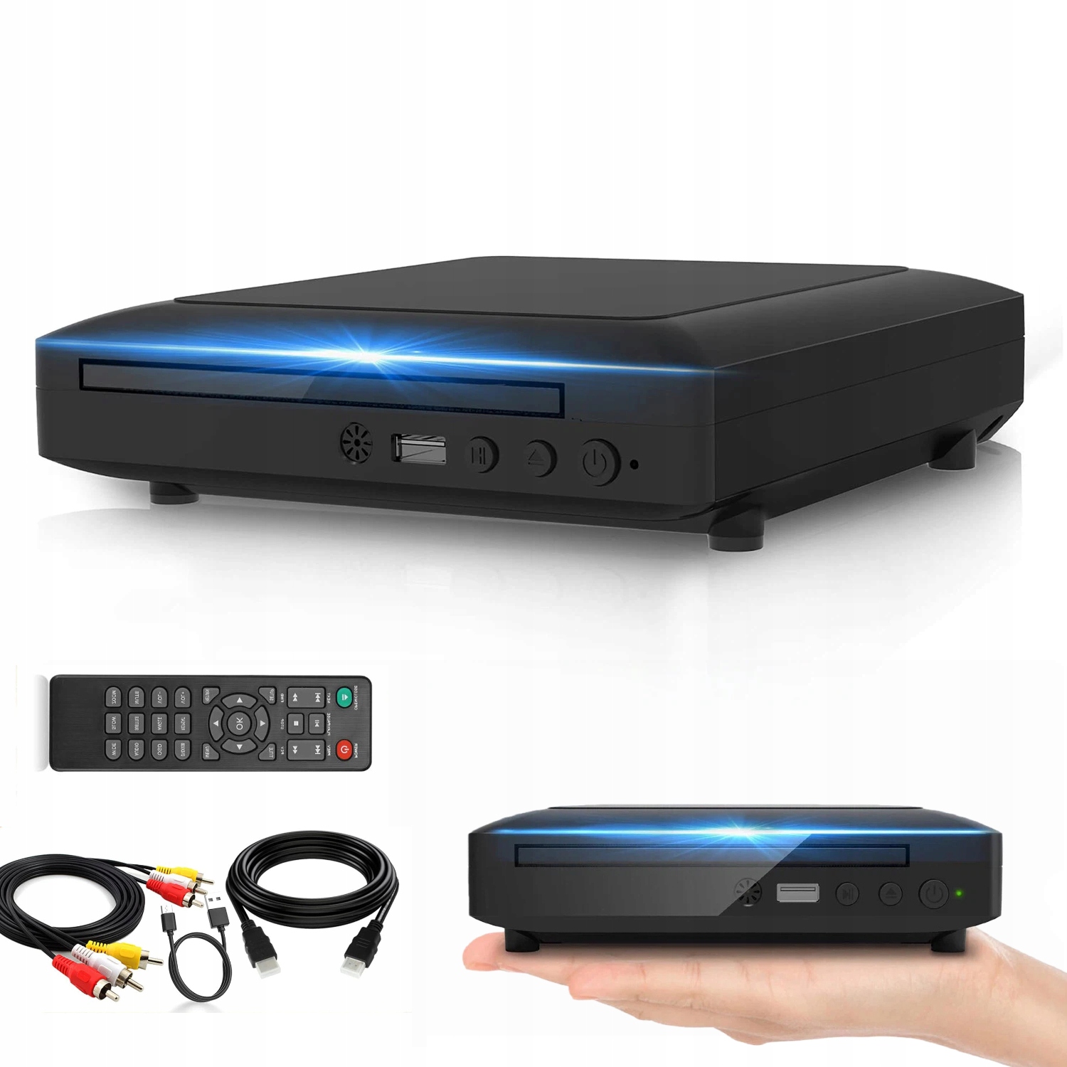 DVD Přehrávač CD Usb Hdmi MP3 Hd 1080P