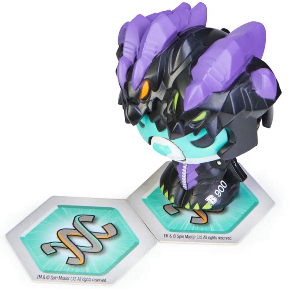 BAKUGAN CZARNY DARKUS NILLIOUS CUBBO SPIN MASTER Typ figurka
