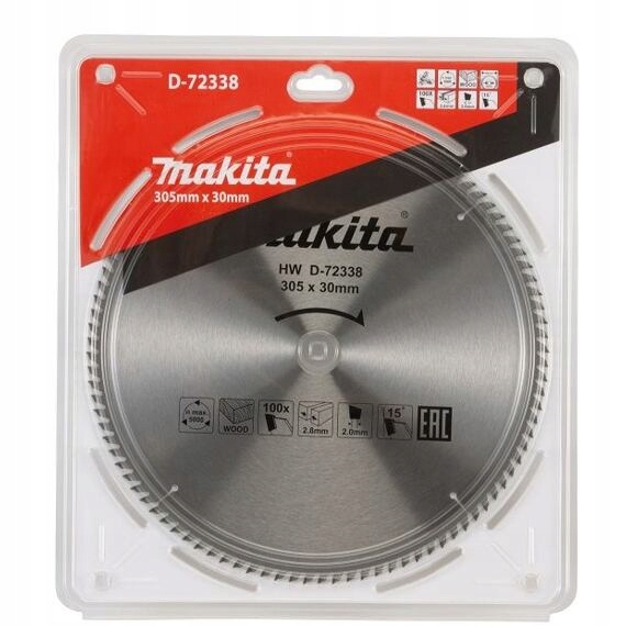 Makita D-72338 pilový kotouč 305*30mm Tct, 100z